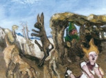 Der Tod des Hasen - 1993 - Öl - 197 x 165 cm