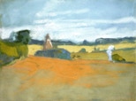 Esgrus, Feuer - 2004 - Pastell - 42 x 56 cm