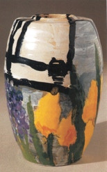 Fenster zum Garten - Vase 28,3 cm hoch - 2009