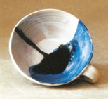 Mohn (blau) - Tasse 5,5 cm hoch / 11,4 cm Ø - 2008