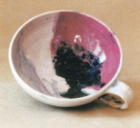 Mohn (violett) - Tasse 7,2 cm hoch / 12 cm Ø - 2008
