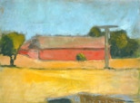 Scheune bei Priesholzmühle - 2004 - Pastell - 42 x 56 cm