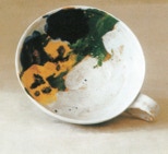 Stiefmütterchen - Tasse 7,2 cm hoch / 15 cm Ø - 2008